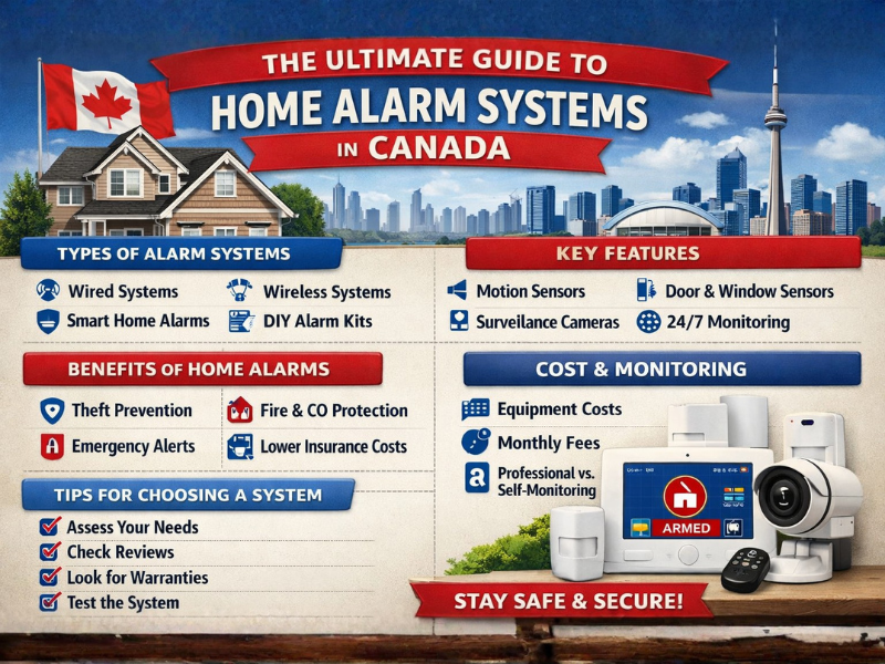 Modern home security system