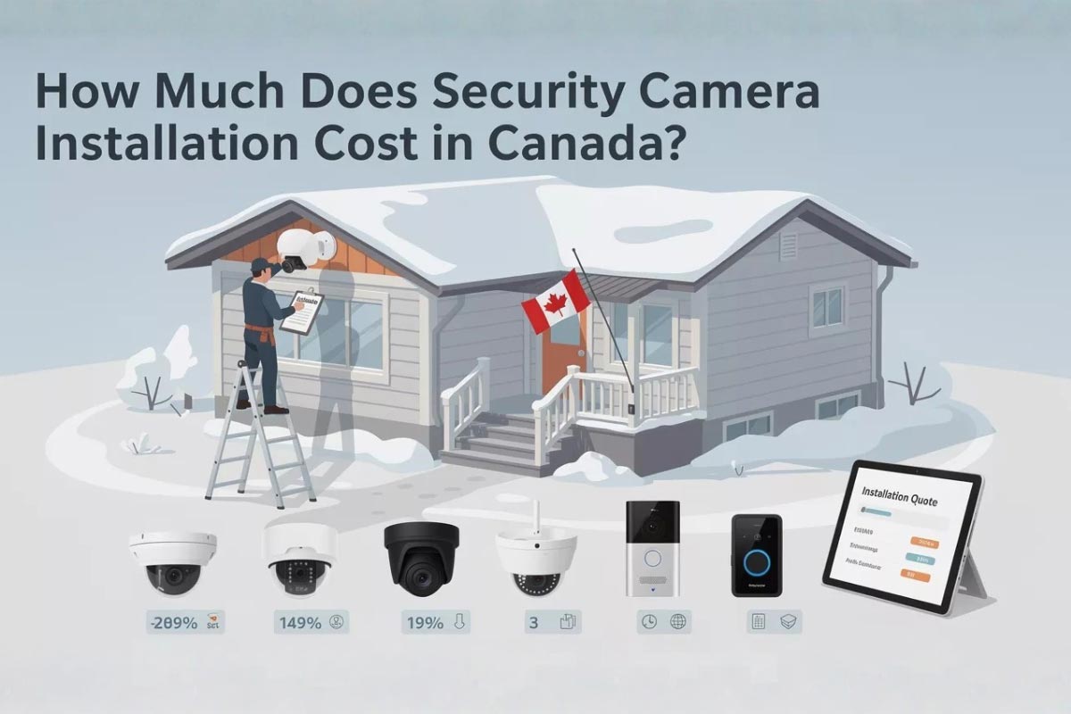 security camera installation cost